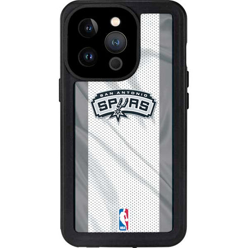 NBA San Antonio Spurs iPhone 15 Pro Waterproof Case